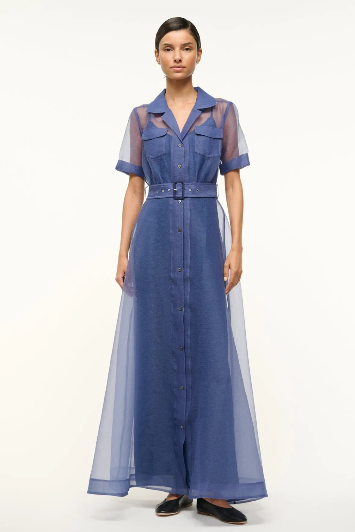 STAUD MILLIE DRESS | ORGANZA> Maxi Dresses|Dresses