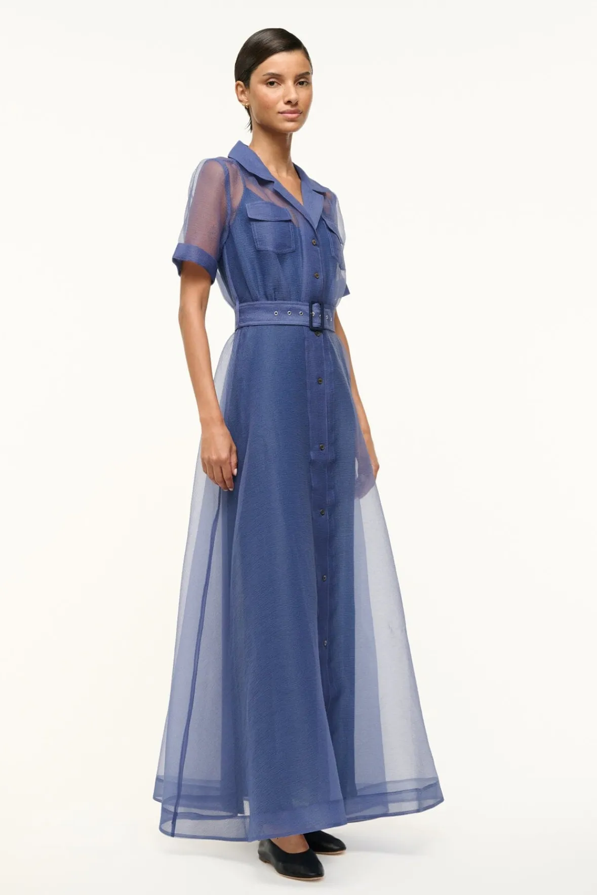 STAUD MILLIE DRESS | ORGANZA> Maxi Dresses|Dresses