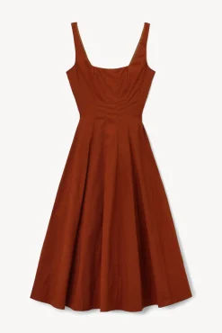 STAUD | WELLS DRESS> Midi Dresses|Dresses
