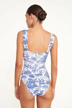 STAUD ADELAIDE ONE PIECE BLUE TOILE><noscript><img width=
