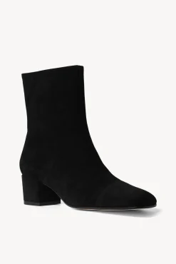 STAUD AIMEE SHORT BOOT BLACK SUEDE><noscript><img width=