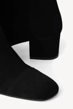 STAUD AIMEE SHORT BOOT BLACK SUEDE><noscript><img width=