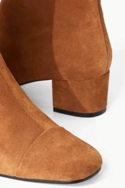 STAUD AIMEE SHORT BOOT TAN SUEDE><noscript><img width=