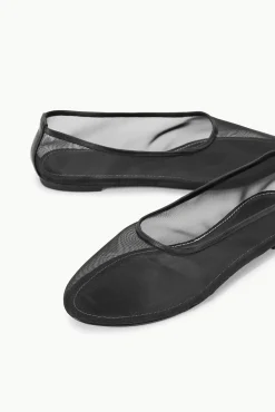 STAUD ALBA BALLET BLACK MESH><noscript><img width=