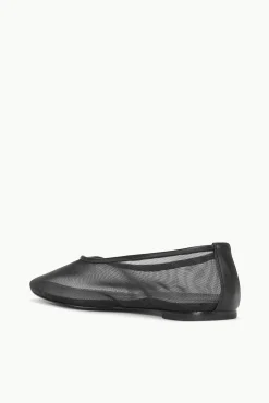 STAUD ALBA BALLET BLACK MESH><noscript><img width=