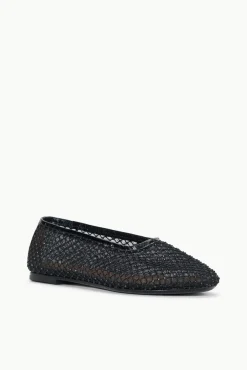 STAUD ALBA BALLET FLAT CRYSTAL MESH><noscript><img width=