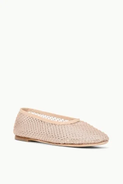 STAUD ALBA BALLET FLAT CRYSTAL MESH><noscript><img width=