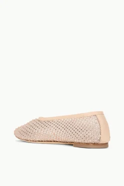 STAUD ALBA BALLET FLAT CRYSTAL MESH><noscript><img width=