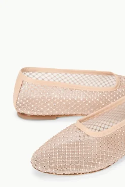 STAUD ALBA BALLET FLAT CRYSTAL MESH><noscript><img width=