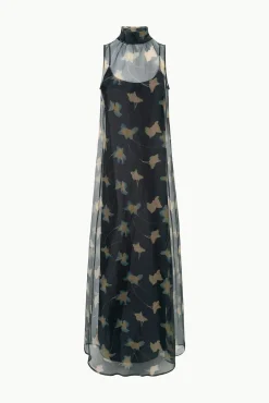 STAUD ALBEE DRESS BOTANICAL SHADOWS><noscript><img width=