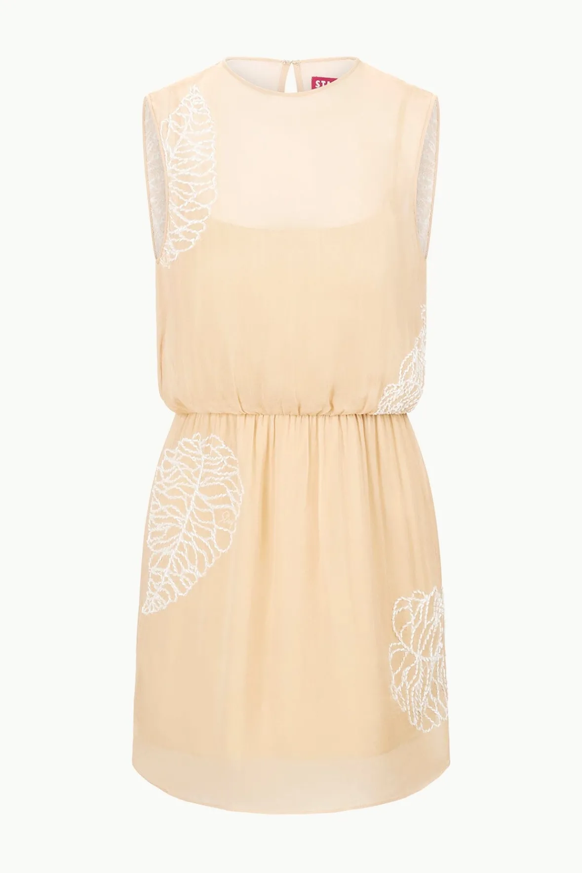 STAUD AMELIE DRESS SANDY PALM> Mini Dresses|Dresses