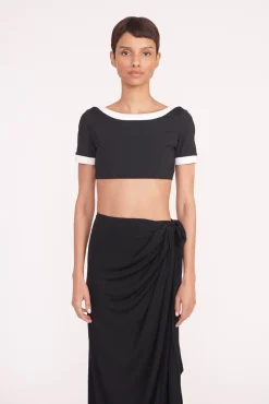 STAUD ANGELICA WRAP SKIRT><noscript><img width=