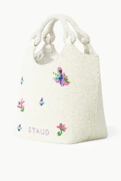 STAUD BEADED COTE BAG FIRST BLOOM DAY><noscript><img width=