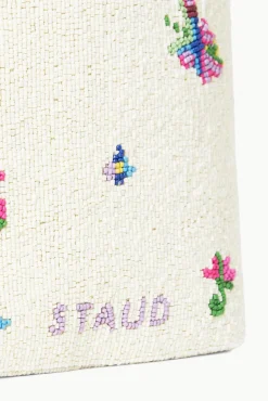 STAUD BEADED COTE BAG FIRST BLOOM DAY><noscript><img width=