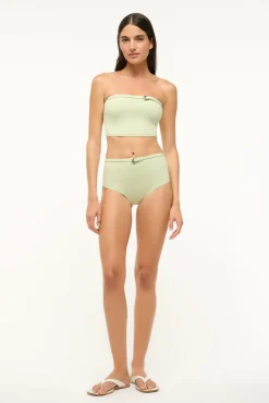 STAUD BELTED WAILEA BIKINI BOTTOM PALE JADE><noscript><img width=