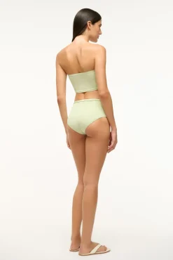 STAUD BELTED WAILEA BIKINI BOTTOM PALE JADE><noscript><img width=