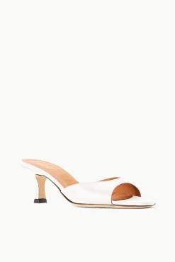 STAUD BRIGITTE MULE PAPER SATIN> Bridal|The Evening Edit