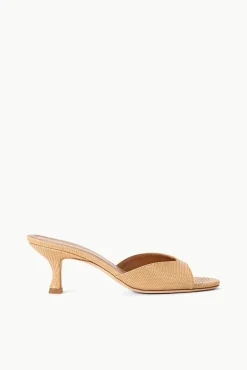 STAUD BRIGITTE MULE> The Evening Edit|Mules & Flats