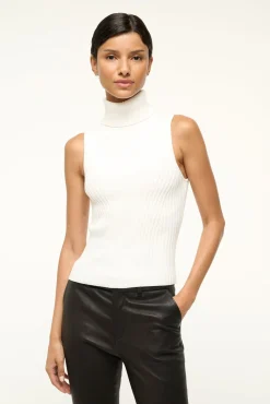 STAUD CALLUM TOP> Tops