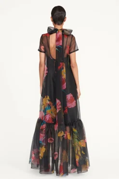 STAUD CALLUNA DRESS FIRST BLOOM NIGHT><noscript><img width=