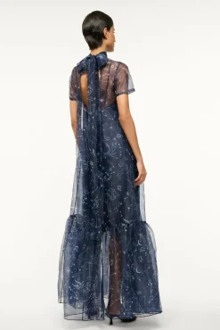 STAUD CALLUNA DRESS ZODIAC CONSTELLATION><noscript><img width=