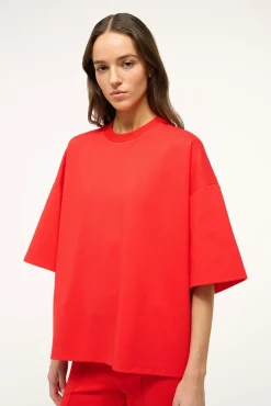 STAUD CAPSULE TOP RED ROSE><noscript><img width=