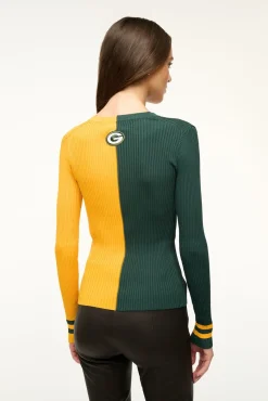 STAUD CARGO SWEATER X NFL><noscript><img width=