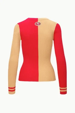 STAUD CARGO SWEATER X NFL><noscript><img width=
