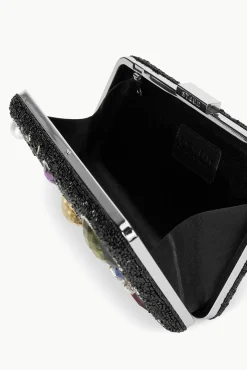 STAUD CARMELLA BEADED CLUTCH BLACK CELESTIAL><noscript><img width=