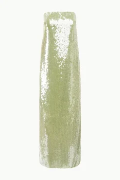 STAUD CASEY DRESS GARDEN MOSS><noscript><img width=