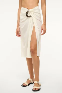 STAUD CHIARA SKIRT> Swim|Cover-ups