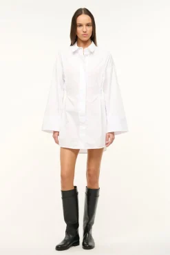 STAUD CINDY DRESS> Mini Dresses|Dresses