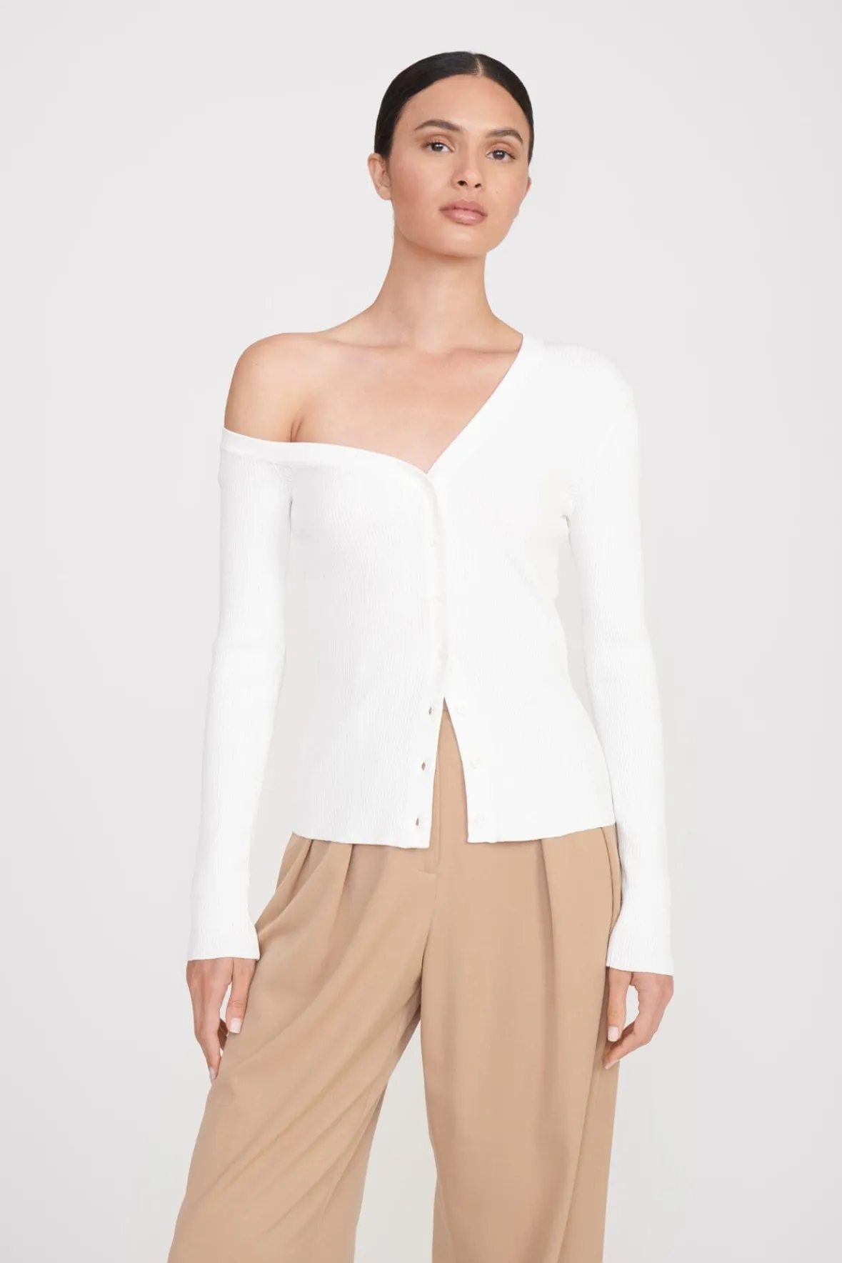 STAUD CRAFTSMAN SWEATER> Tops|Sweaters