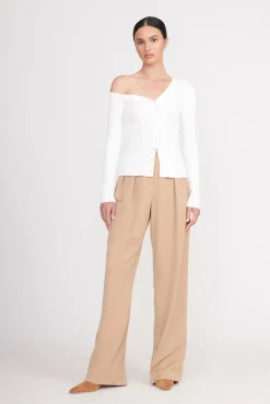 STAUD CRAFTSMAN SWEATER> Tops|Sweaters