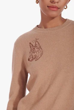 STAUD CUSTOM CASHMERE CREWNECK SWEATER |> Custom Clothing