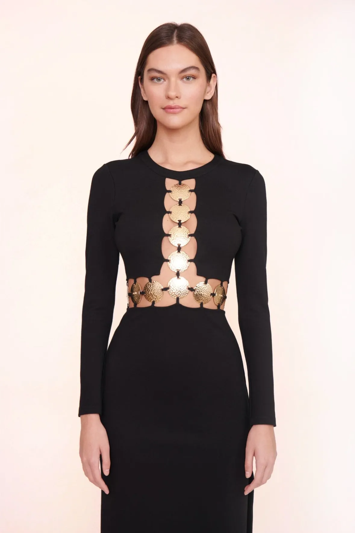 STAUD DELPHINE DRESS> Maxi Dresses|Dresses