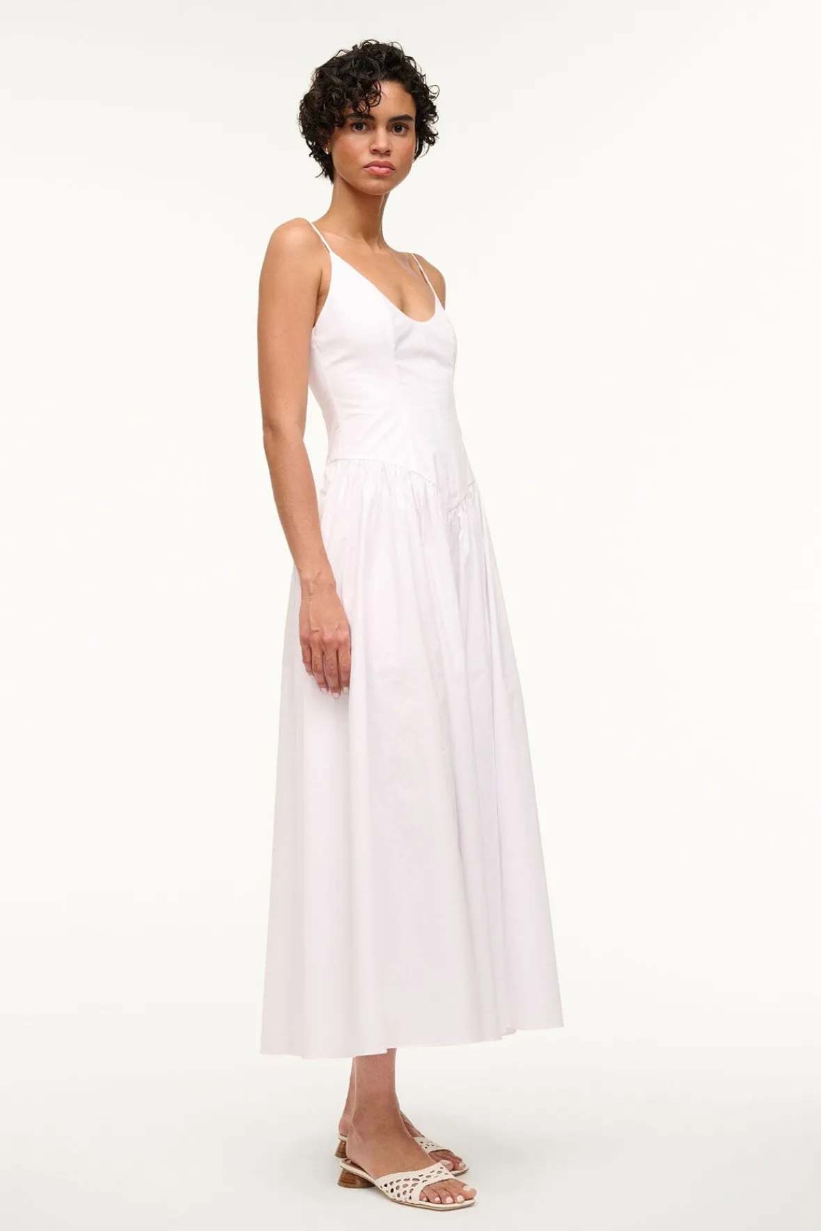 STAUD DENA DRESS> Maxi Dresses|Dresses