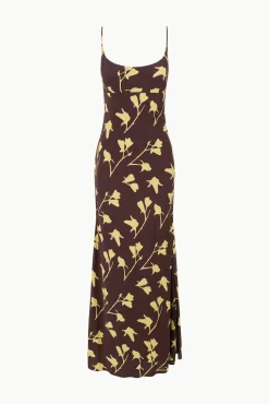 STAUD DINAH DRESS EARTH PRESSED FLORAL><noscript><img width=