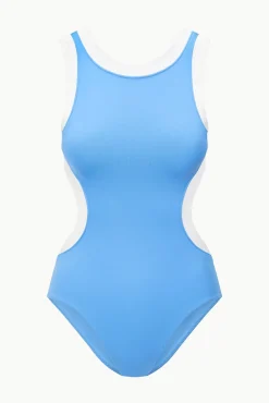 STAUD DOLCE ONE PIECE AZURE WHITE><noscript><img width=