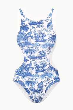 STAUD DOLCE ONE PIECE BLUE TOILE><noscript><img width=