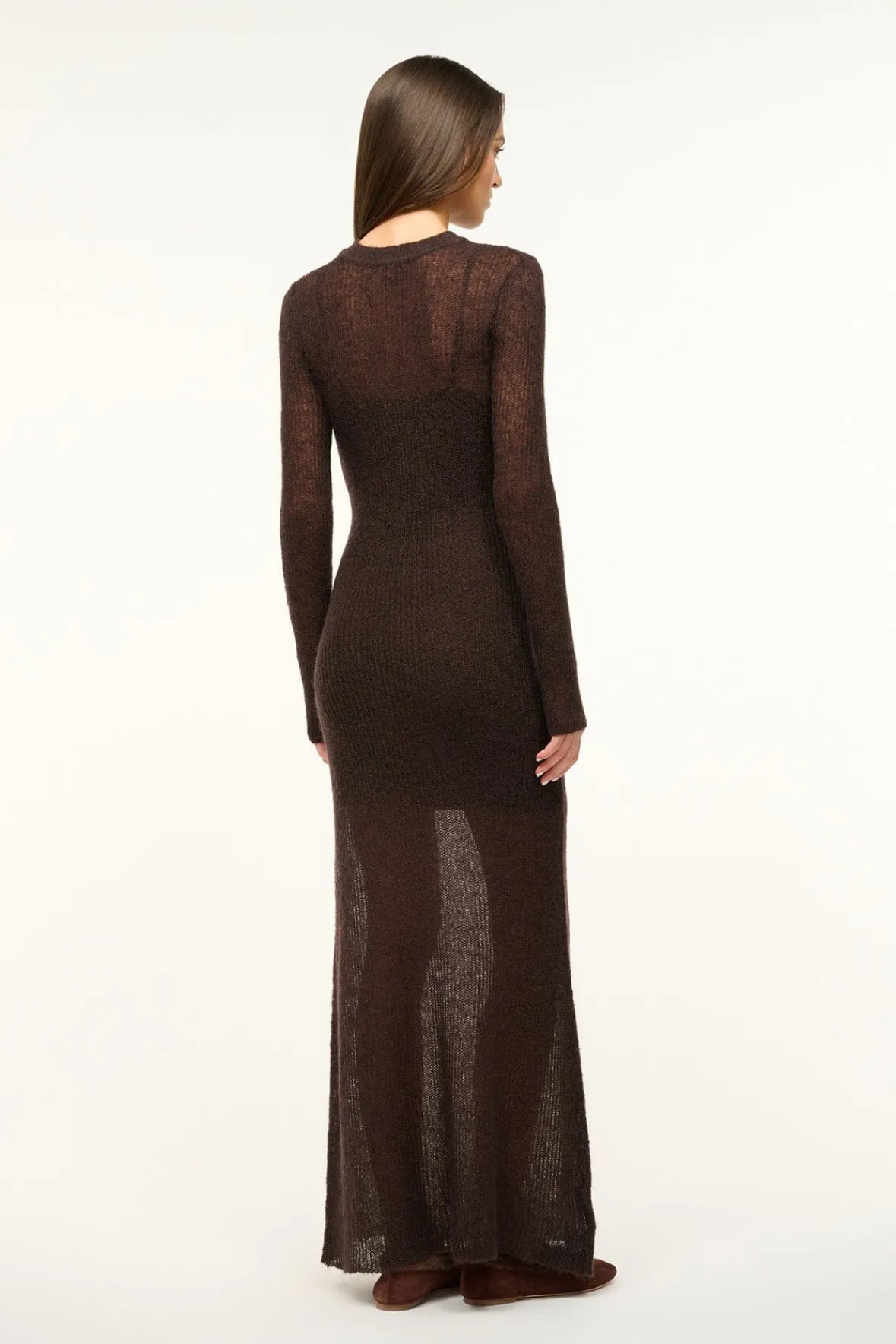 STAUD EIZA DRESS> Knit Dresses|Maxi Dresses