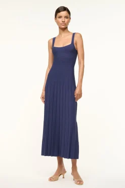 STAUD ELLISON DRESS> Knit Dresses|Maxi Dresses