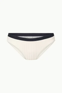 STAUD GEMMA BIKINI BOTTOM IVORY BLACK><noscript><img width=