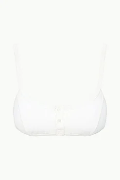 STAUD GIA BIKINI TOP BRIGHT WHITE><noscript><img width=