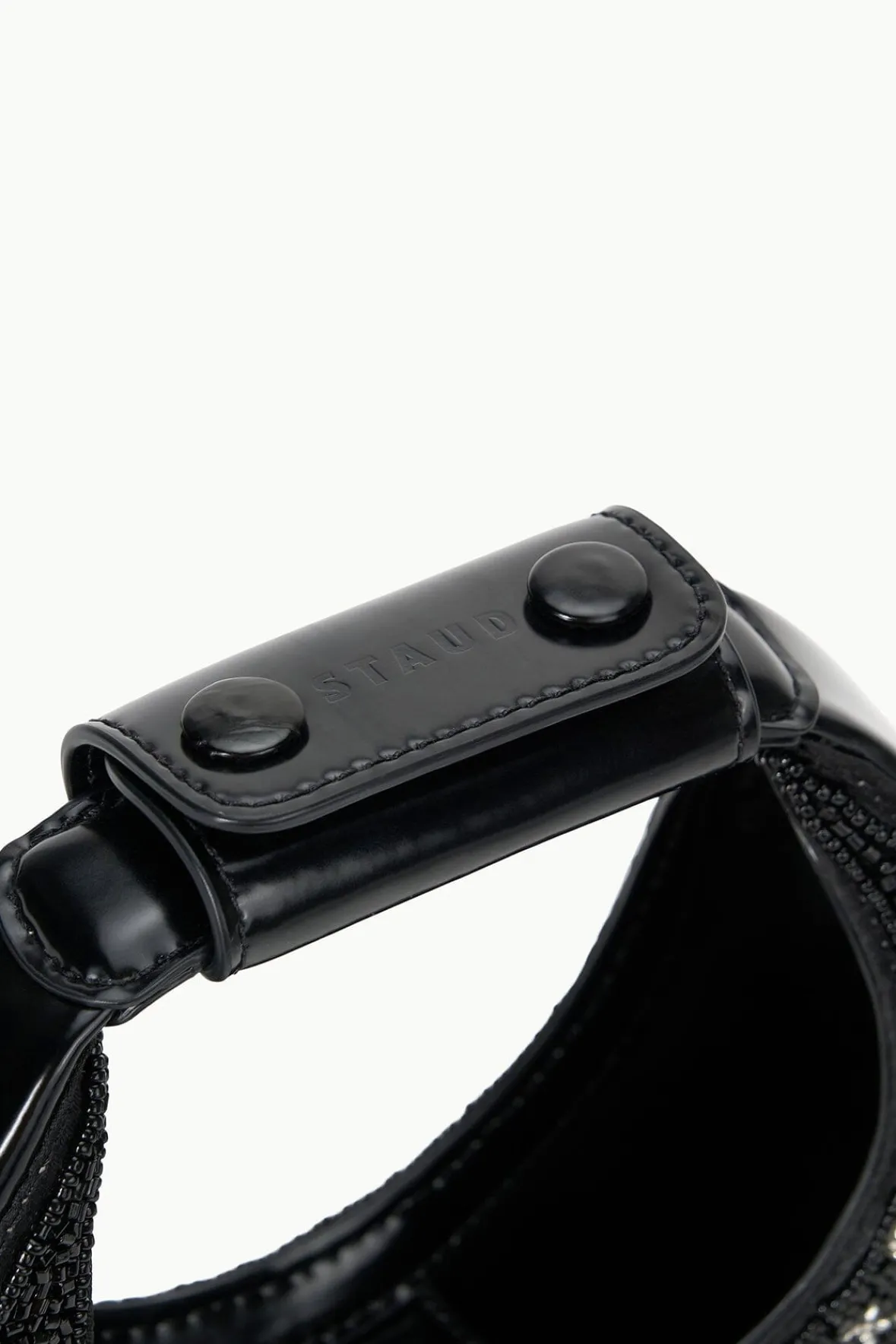 STAUD GOOD NIGHT MOON BLACK CELESTIAL> The Evening Edit|Clutches & Handhelds