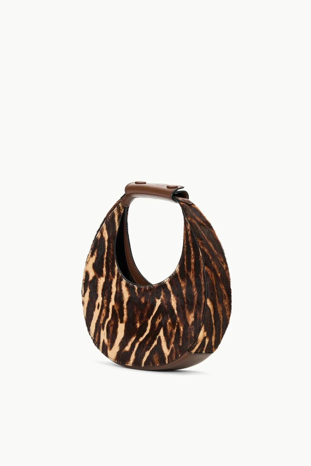 STAUD GOODNIGHT MOON LADY LEOPARD CACAO> Clutches & Handhelds