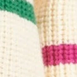 STAUD HAMPTON SWEATER CREME RAINBOW MULTI><noscript><img width=