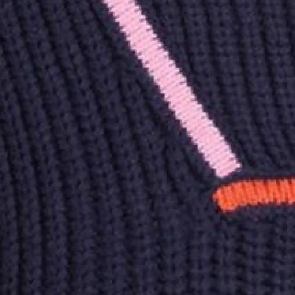 STAUD HAMPTON SWEATER NAVY MULTI> Sweaters
