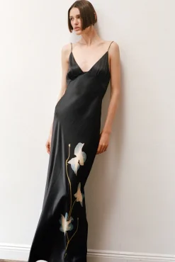 STAUD HANK DRESS BOTANICAL SHADOWS><noscript><img width=