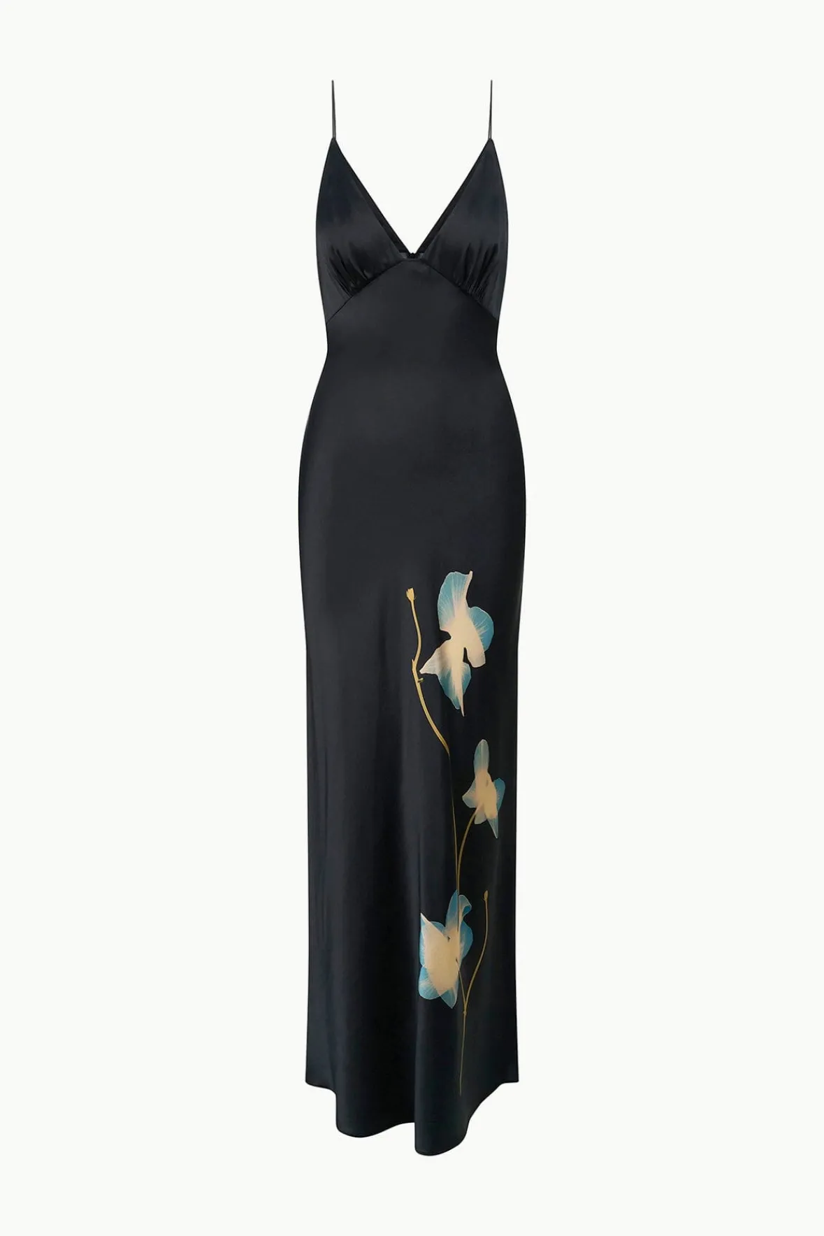 STAUD HANK DRESS BOTANICAL SHADOWS> The Evening Edit|Maxi Dresses